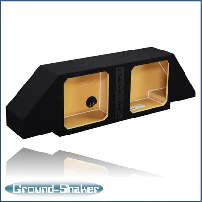 BLACK 12" DUAL SEALED SOLOBARIC SUB BOX, FITS 10-15 CHEVY CAMARO