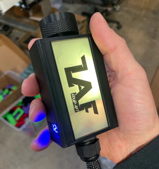 Eco Bass Knob with METER and LED