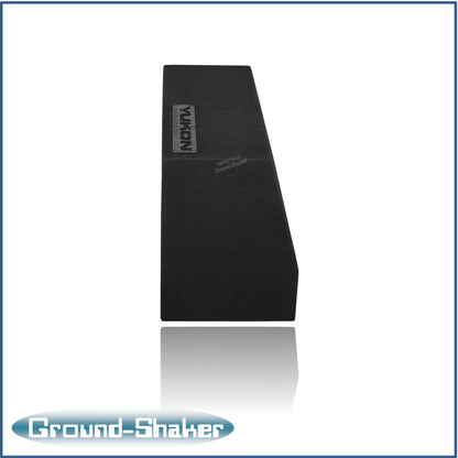 BLACK 12" SINGLE SEALED SUB BOX, FITS 92-24 GMC YUKON (w/3rd row seat)