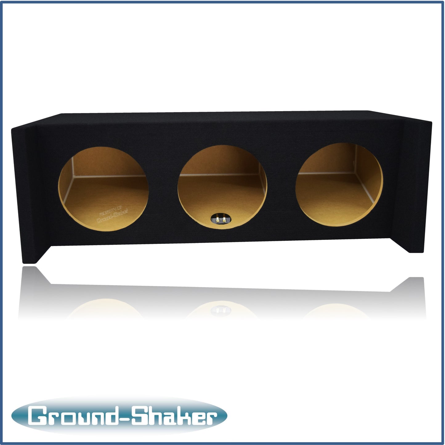 BLACK 10" TRIPLE SEALED SUB BOX, FITS 92-24 GMC YUKON (w/3rd row seat)