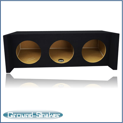 BLACK 10" TRIPLE SEALED SUB BOX, FITS 92-24 GMC YUKON (w/3rd row seat)