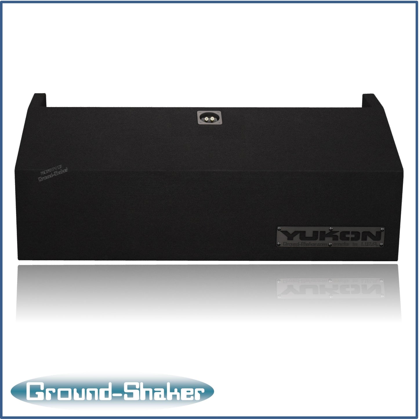 BLACK 10" TRIPLE SEALED SUB BOX, FITS 92-24 GMC YUKON (w/3rd row seat)