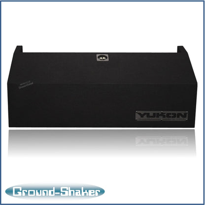 BLACK 10" TRIPLE SEALED SUB BOX, FITS 92-24 GMC YUKON (w/3rd row seat)