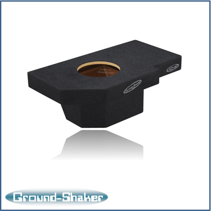 BLACK 8" SINGLE SEALED SUB BOX, FITS 02-18 DODGE RAM 1500 CREW-CAB & EXT-CAB